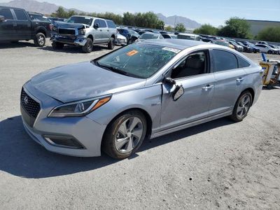 Salvage cars for sale from Copart Las Vegas, NV: 2017 Hyundai Sonata Hybrid