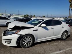 Salvage cars for sale from Copart Van Nuys, CA: 2015 KIA Optima EX