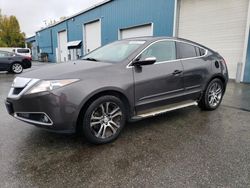 Salvage cars for sale at Anchorage, AK auction: 2010 Acura ZDX Advance