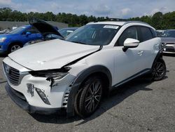 Salvage cars for sale at Exeter, RI auction: 2016 Mazda CX-3 Grand Touring