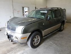 Mercury salvage cars for sale: 2004 Mercury Mountaineer