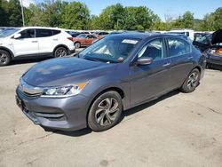 Salvage cars for sale at Marlboro, NY auction: 2017 Honda Accord LX