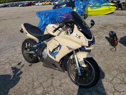 Salvage cars for sale from Copart Chicago Heights, IL: 2007 Kawasaki EX650 A