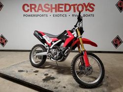Honda crf Cycle salvage cars for sale: 2017 Honda CRF250 L