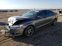 Salvage cars for sale at Greenwood, NE auction: 2013 Ford Fusion Titanium