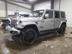 Salvage cars for sale at West Mifflin, PA auction: 2021 Jeep Wrangler Unlimited Sahara