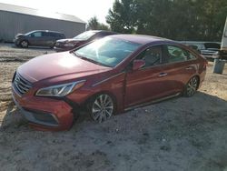 Salvage cars for sale from Copart Midway, FL: 2015 Hyundai Sonata Sport