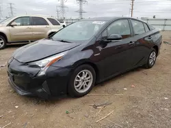Salvage cars for sale at Elgin, IL auction: 2017 Toyota Prius