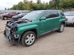 Salvage cars for sale from Copart Davison, MI: 2017 GMC Terrain SLE