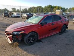 Salvage cars for sale from Copart Chalfont, PA: 2021 Toyota Camry Night Shade