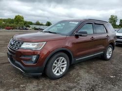Salvage cars for sale from Copart Columbia Station, OH: 2016 Ford Explorer XLT