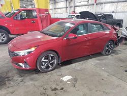 Salvage cars for sale at Woodburn, OR auction: 2023 Hyundai Elantra Limited