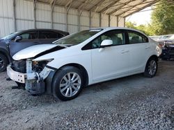 Salvage cars for sale from Copart Midway, FL: 2012 Honda Civic EX