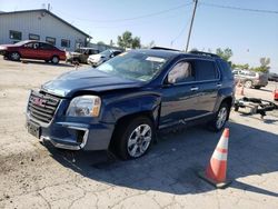 GMC Terrain salvage cars for sale: 2016 GMC Terrain SLE