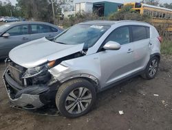 Salvage cars for sale from Copart Baltimore, MD: 2011 KIA Sportage EX