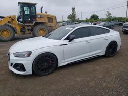 Salvage cars for sale at Montreal Est, QC auction: 2021 Audi RS5