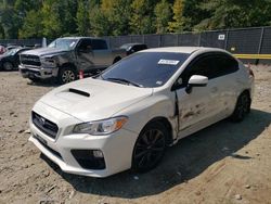 Salvage cars for sale at Waldorf, MD auction: 2017 Subaru WRX