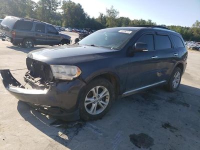 Vehiculos salvage en venta de Copart Gaston, SC: 2013 Dodge Durango Crew