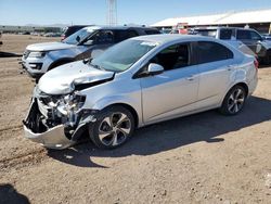 Salvage cars for sale at Phoenix, AZ auction: 2017 Chevrolet Sonic Premier