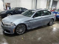 BMW 5 Series salvage cars for sale: 2017 BMW 540 XI