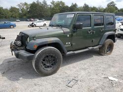 Salvage cars for sale at Madisonville, TN auction: 2008 Jeep Wrangler Unlimited X