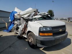 Salvage cars for sale from Copart Sacramento, CA: 2019 Chevrolet Express G2500