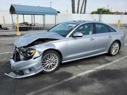 Audi salvage cars for sale: 2016 Audi A6 Premium Plus