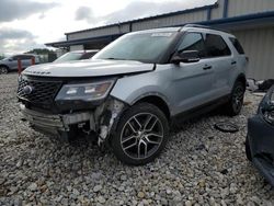 Ford Explorer Sport salvage cars for sale: 2018 Ford Explorer Sport