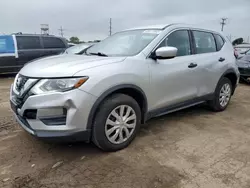 Salvage cars for sale at Chicago Heights, IL auction: 2017 Nissan Rogue SV