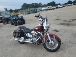 Salvage motorcycles for sale at Conway, AR auction: 2013 Harley-Davidson Flstc Heritage Softail Classic