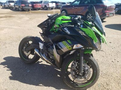 Salvage cars for sale from Copart Amarillo, TX: 2018 Kawasaki EX650 F