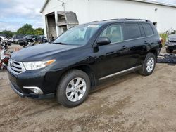 Salvage cars for sale from Copart Portland, MI: 2011 Toyota Highlander Base