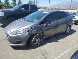 Salvage cars for sale from Copart Rancho Cucamonga, CA: 2014 Ford Fiesta SE