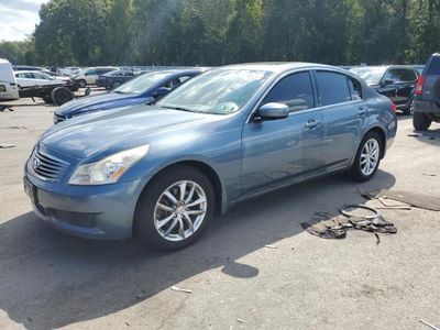 Salvage cars for sale from Copart Glassboro, NJ: 2009 Infiniti G37