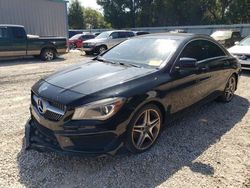 Salvage cars for sale from Copart Midway, FL: 2014 Mercedes-Benz CLA 250