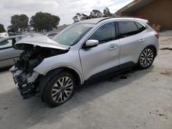Salvage cars for sale from Copart Hayward, CA: 2020 Ford Escape Titanium