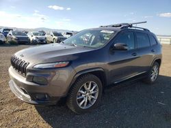 Vehiculos salvage en venta de Copart Helena, MT: 2018 Jeep Cherokee Latitude