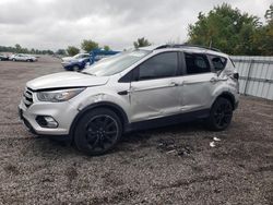 Salvage cars for sale from Copart London, ON: 2018 Ford Escape SE
