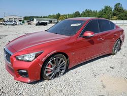 Salvage cars for sale from Copart Memphis, TN: 2017 Infiniti Q50 RED Sport 400