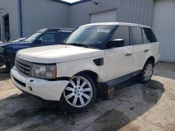Land Rover Range Rover salvage cars for sale: 2009 Land Rover Range Rover Sport HSE