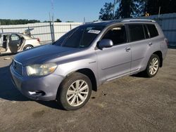 Salvage cars for sale from Copart Dunn, NC: 2009 Toyota Highlander Hybrid Limited