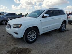 Jeep Grand Cherokee salvage cars for sale: 2014 Jeep Grand Cherokee Overland