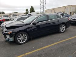 Salvage cars for sale from Copart Hayward, CA: 2022 Chevrolet Malibu LT