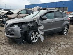 Salvage cars for sale at Woodhaven, MI auction: 2013 Ford Escape SE