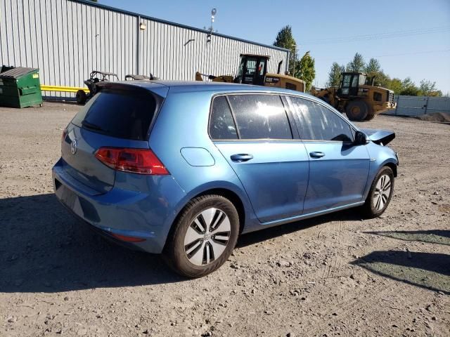 2016 Volkswagen E-GOLF SEL Premium