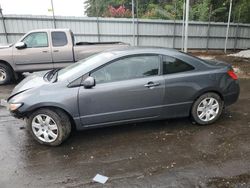 Salvage cars for sale at Austell, GA auction: 2010 Honda Civic LX