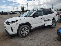 Salvage cars for sale at Miami, FL auction: 2020 Toyota Rav4 LE