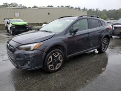 Salvage cars for sale from Copart Exeter, RI: 2019 Subaru Crosstrek Limited