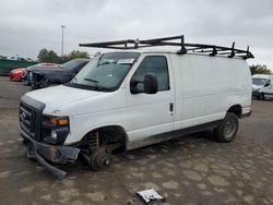 Salvage trucks for sale at Woodhaven, MI auction: 2012 Ford Econoline E350 Super Duty Van