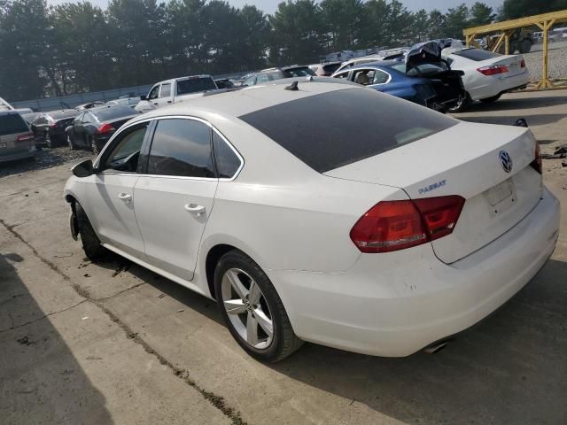 2012 Volkswagen Passat SE